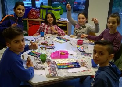 Wilhelm Busch Schule Hamm Kinder Kunstunterricht